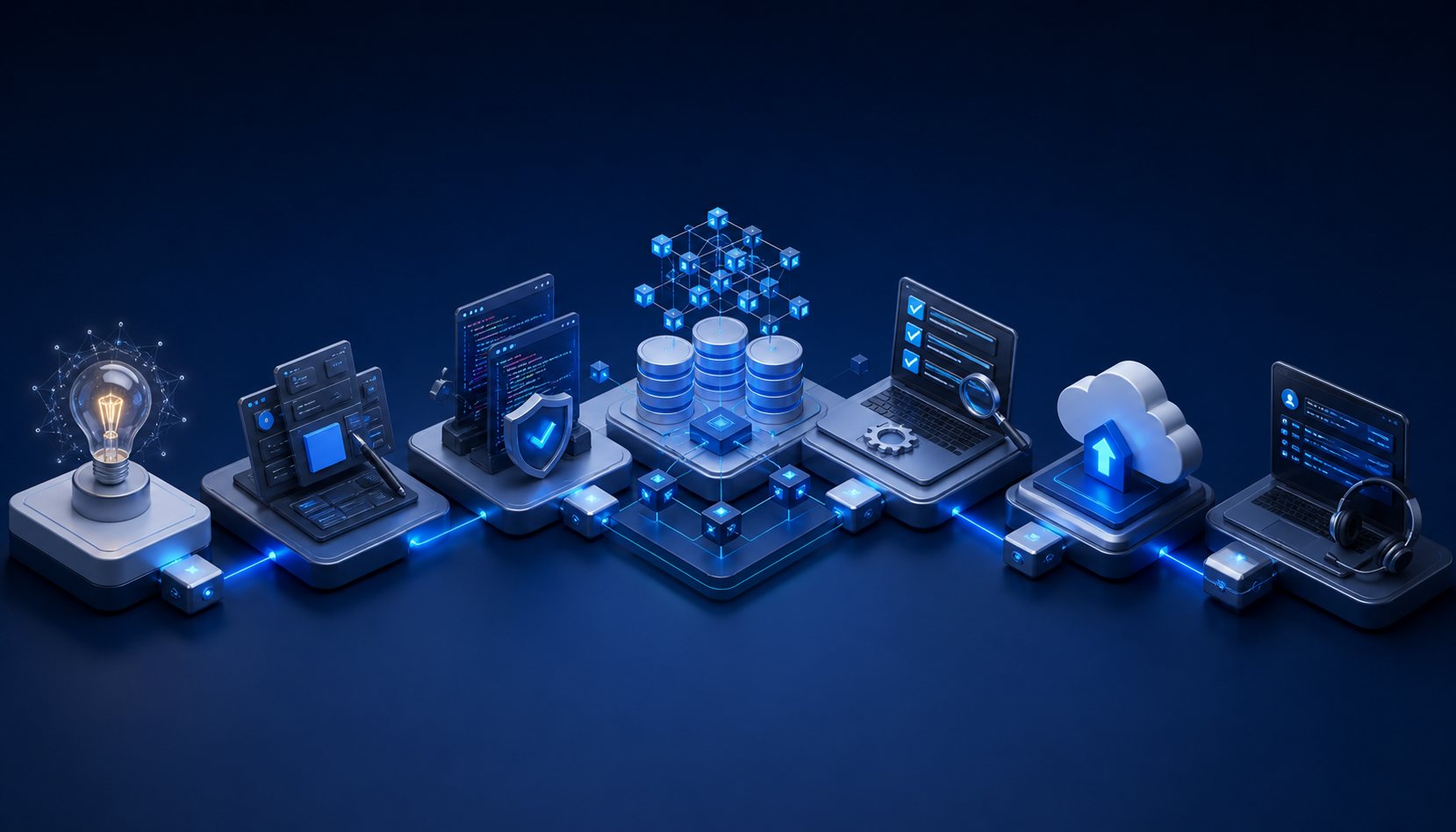 Haxan software development workflow from planning through deployment and support