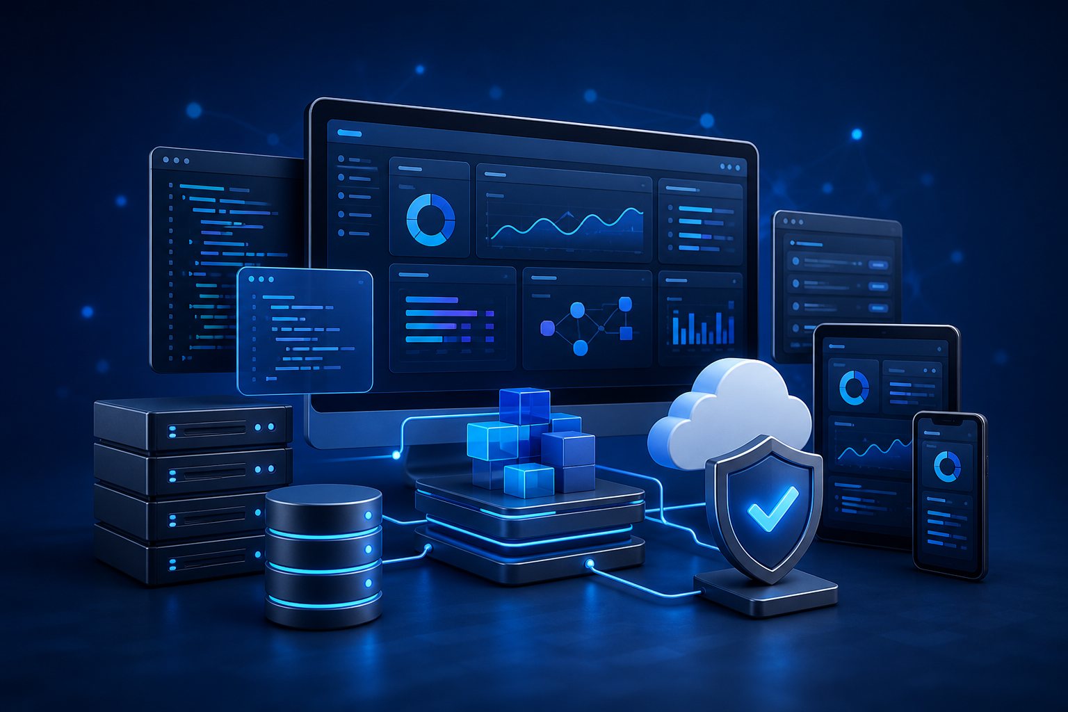 Custom Software Development software interface and business workflow
