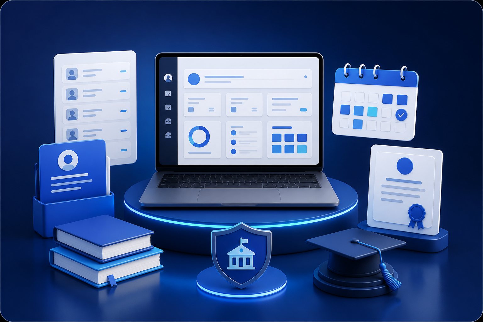 Haxan Schooly software interface and business workflow